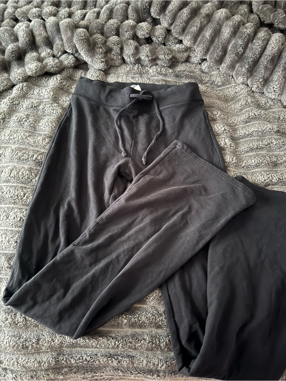 ALO Yoga Black High-Rise Drawstring Leggings